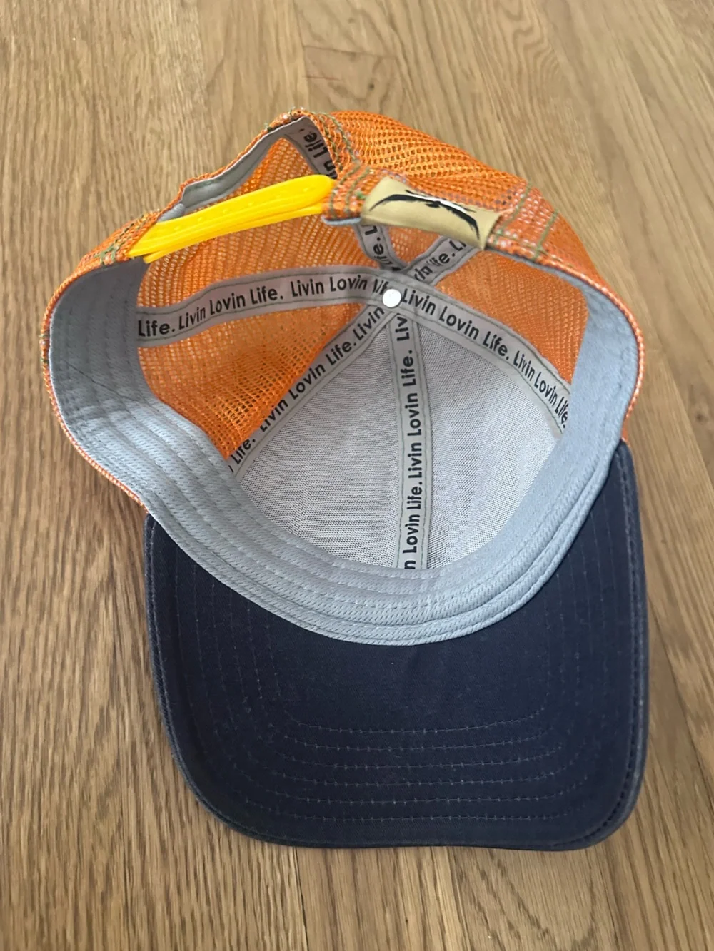 Kids Green & Orange Tractor Patch Cap - Art by Abby Paffrosh